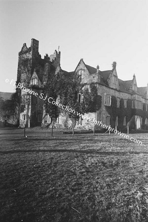 CARRICK CASTLE  EAST GABLE IN MORNING